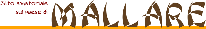 Il sito piu' completo sul paese di MALLARE